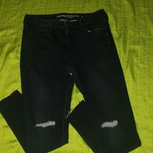 Women's American eagle dark blue,  jeans